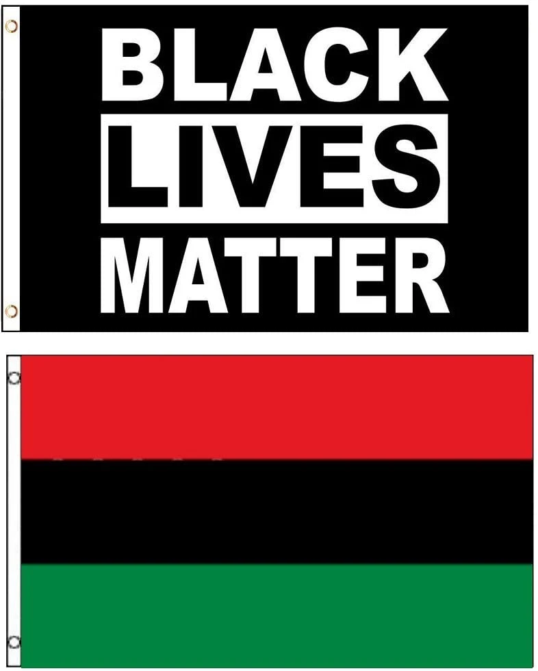 Ready to Ship Durable Polyester 3'x5' Flag of Black Lives Matter Blm Flag Banner