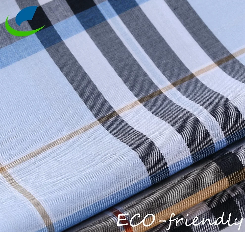 Novo produto de luxo personalizado Eco-Friendly Fios simples camisetas tingidas Fabric