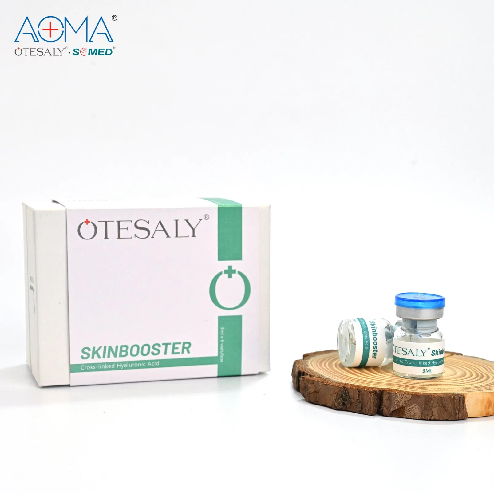 Otesaly Skinbooster viales de 6 de 3 ml de líquido ácido hialuronato de suero rejuvenecedor ampollas mesoterapia