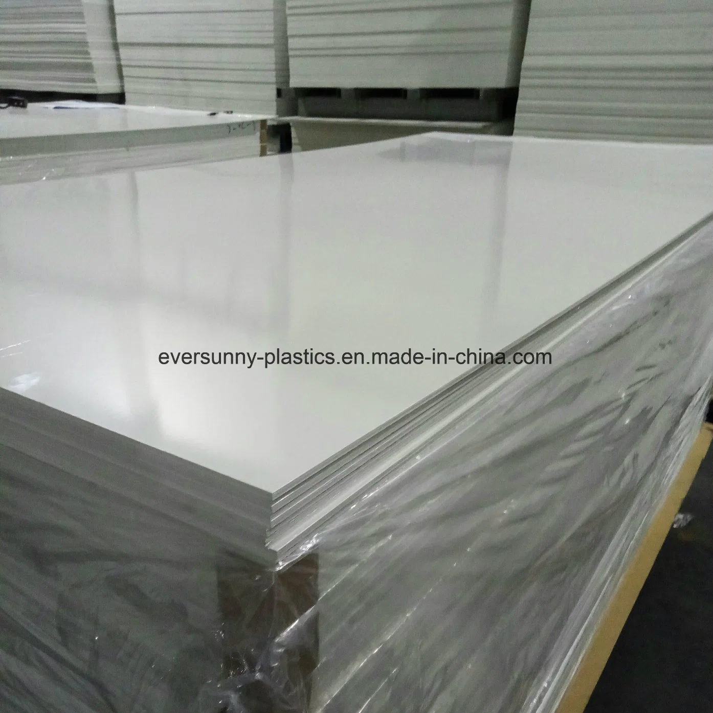 PVC Foam Board with PE Film Coated Surface, Good Anti Wind Ability