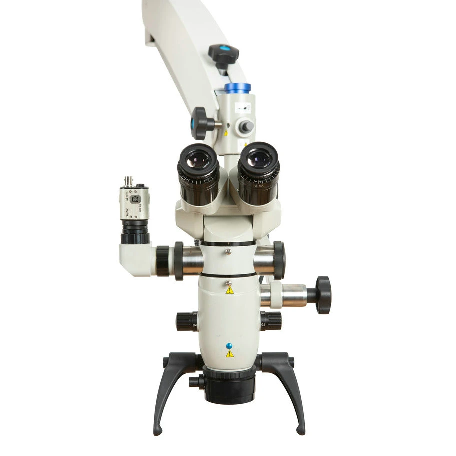 Dispositivo médico 180 grados 45 grados Cirugía Binocular LED Ent Microscopio quirúrgico