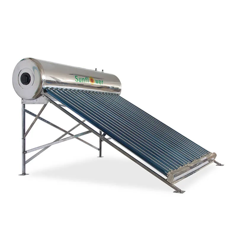 180L chauffe-eau solaire Compact sur le toit de basse pression réservoir pour l'eau chaude domestique