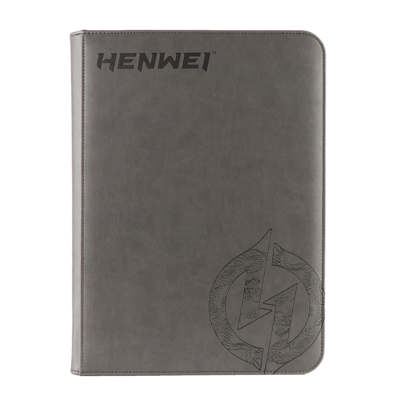 Cuero personalizada Henwei 20pcs/Pack o Pokemon juego de baloncesto el cuaderno de la tarjeta personalizada