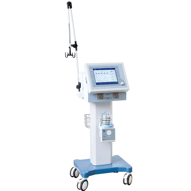 Lung Ventilator Machine, Good Price China Top Sale Brand Trolley Gas Ventilator Medical LCD ICU Wards Ventilator Machine PA-700b