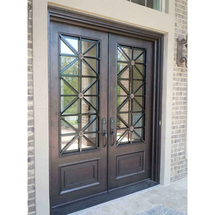 Safety Wholesale/Supplier Iron Stainless Steel Burglar Proof Door