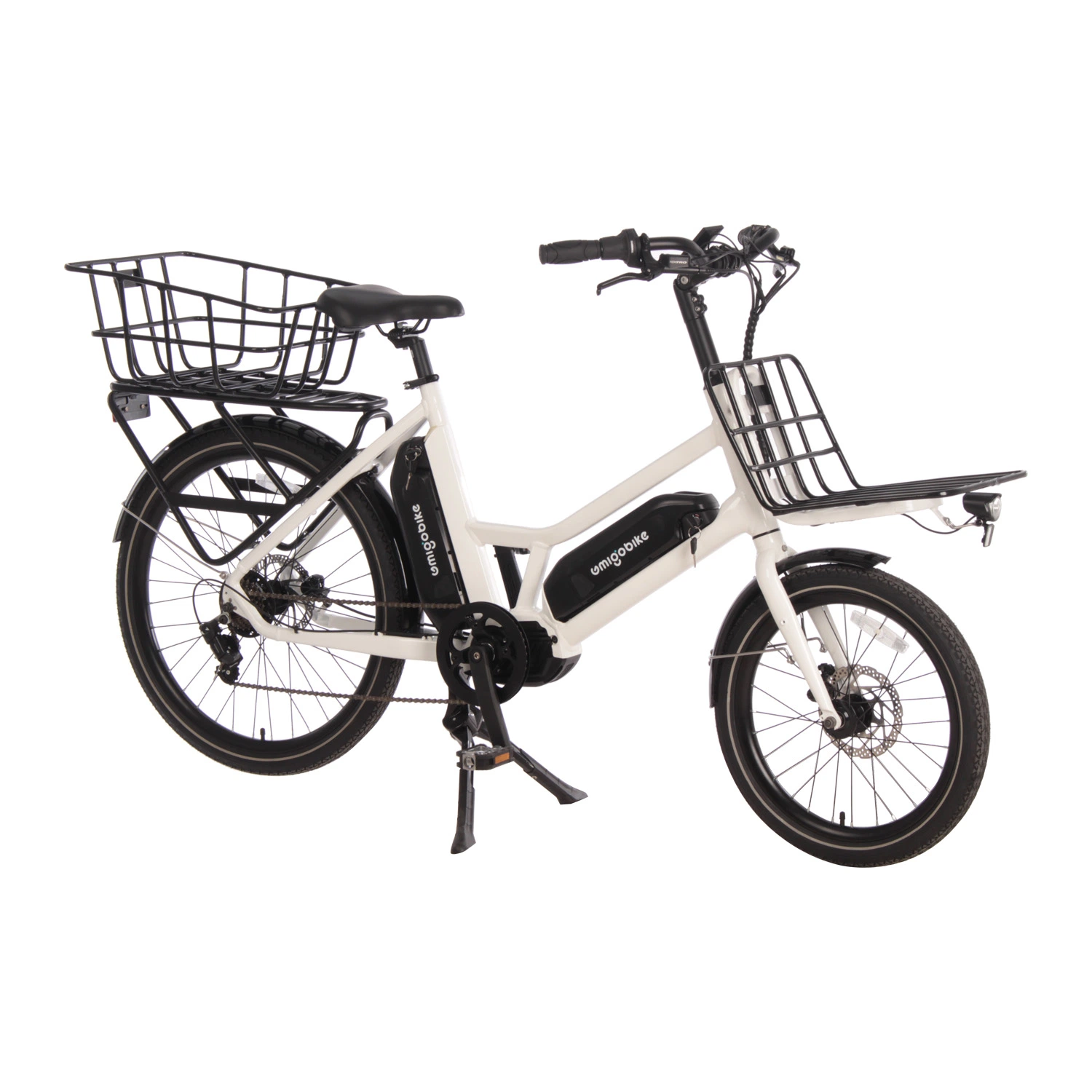 Entrega alumínio Alloy Frame 20/26 * 2.125 pneu cargo Electric Bike