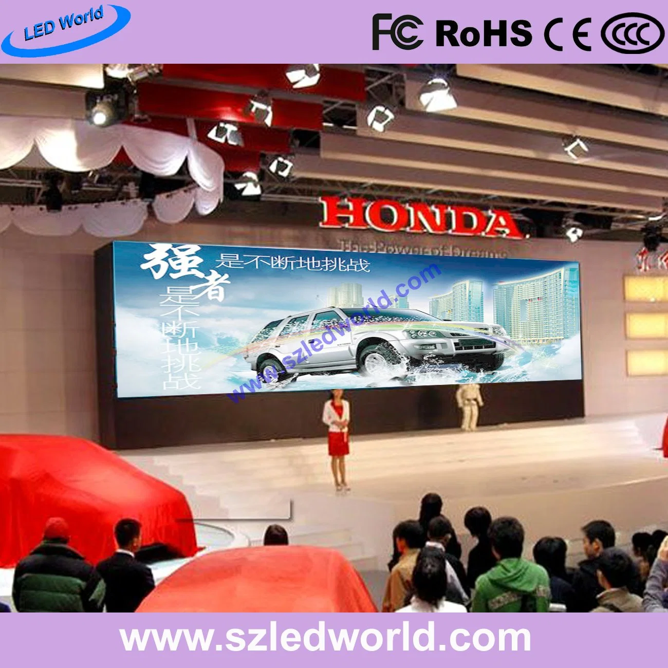 Hot Sale Large LED Indoor Display Stage Background LED Display (P3.91 P4.81 P5.95 P6.25)