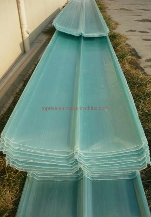 Toprise FRP Skylight Roofing Sheet Corrugated Sheet Fiberglass Products