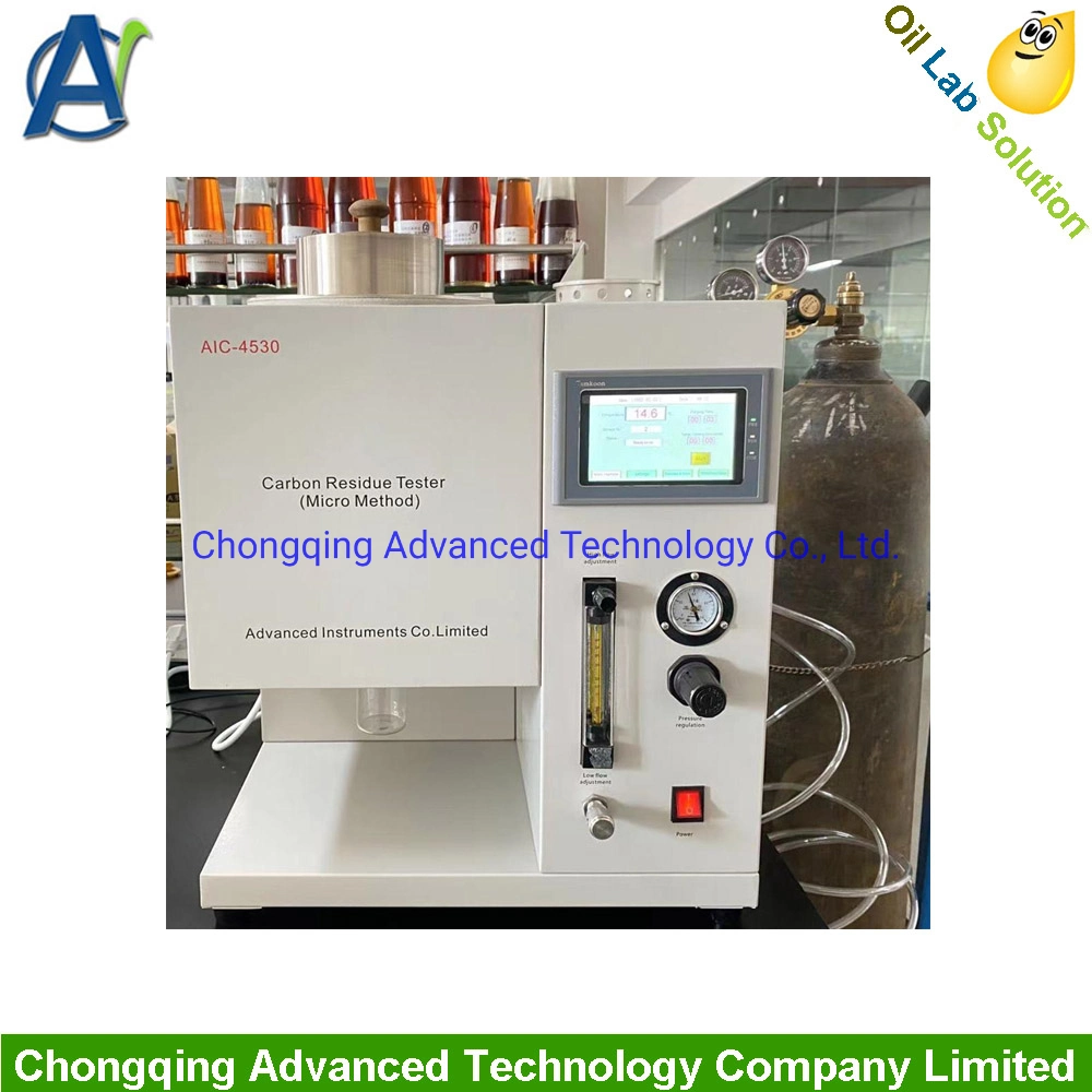 Automatische ASTM D4530 Micro Carbon Residue Testing Equipment mit LCD Anzeigen