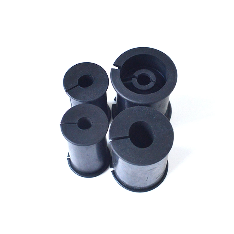 Blck Single Hole Rubber Grommet/Barrel Cushion Used with Snap-in Hnagers