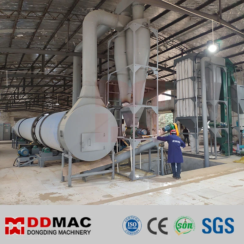 Top Coconut Peat Palm Fiber Rotary Drum Dryer Manufacturer