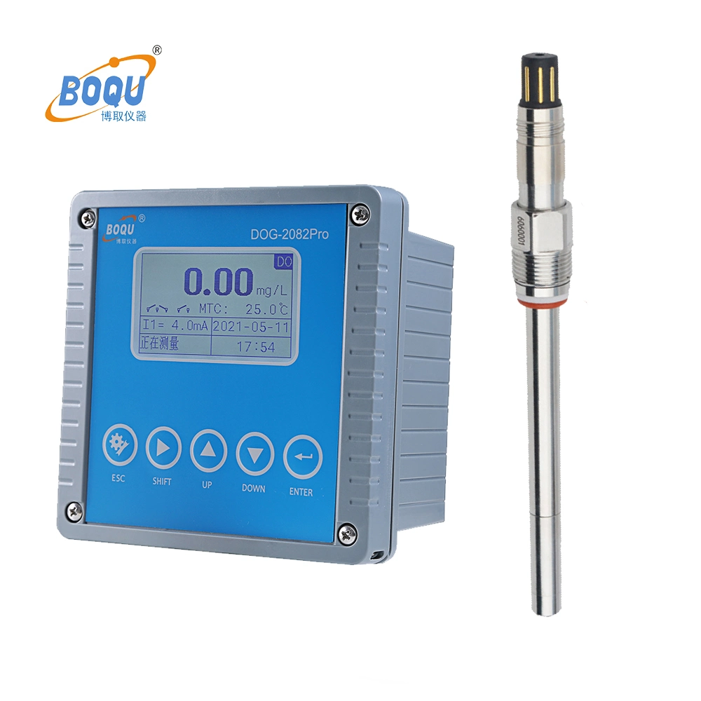 Boqu Dog-2082PRO Dissolved Oxygen Meter for Biochemical Food Pharmaceutical Fermentation High Temperature