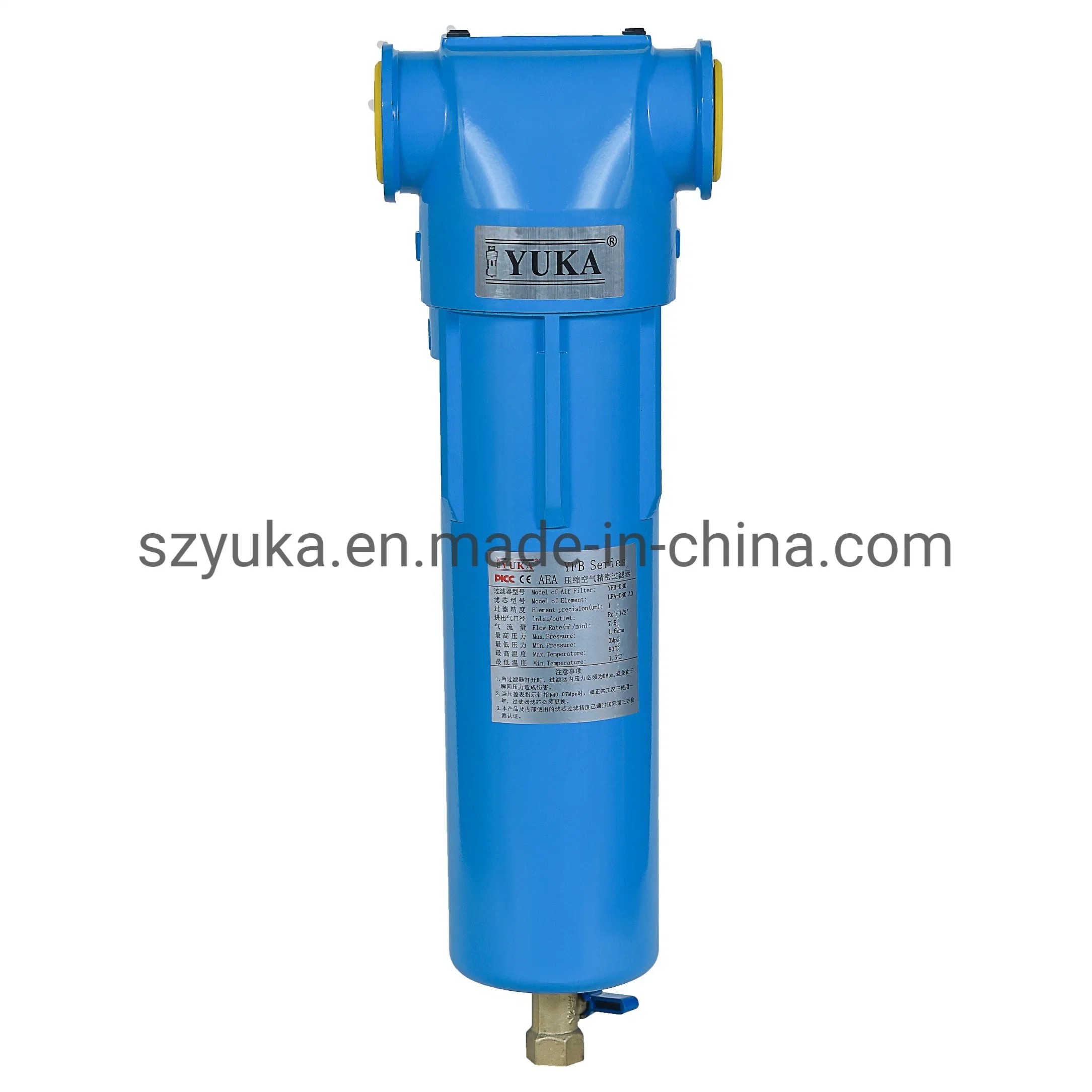 High Pressure Air Compressor Parts According with ISO8573.1-2010 (YF-B080)