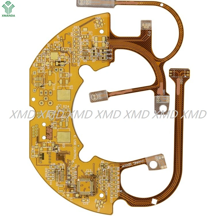 Placa FPC flexível de dupla face para electrónica automóvel