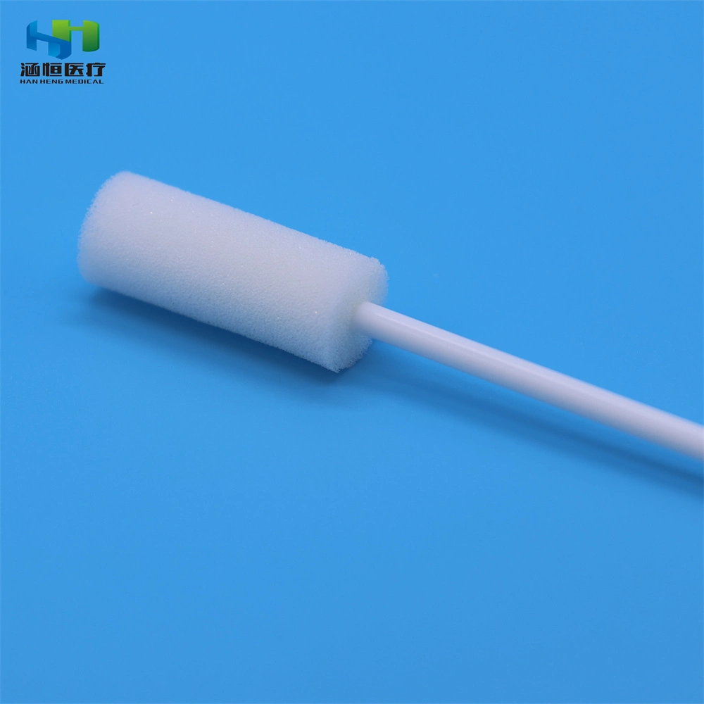 Disposable Sterilized Oral Care Swab Foam Oral Cleaning Swab Medical Sponge Stick Factory Directly Sell