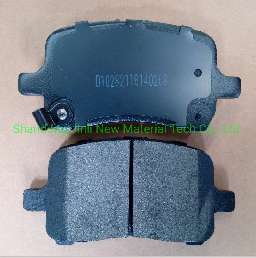 D1028 Brake Pads Semi-Metal Formulation with Great Brake Performance and Competitive Price