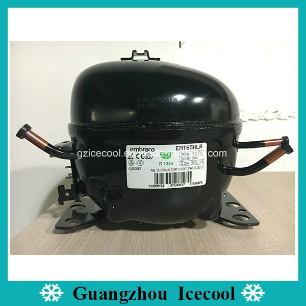 1/4HP Lbp Embraco Refrigeration Compressor for Refrigerator R134A EMT65hlr Made in China