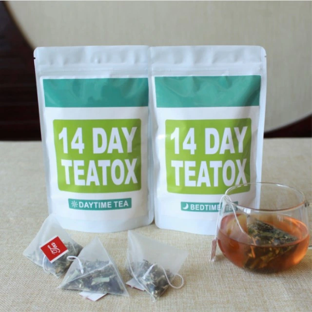 Private label chinese herbal effective waist slimming tea detox tea fast slimming tea