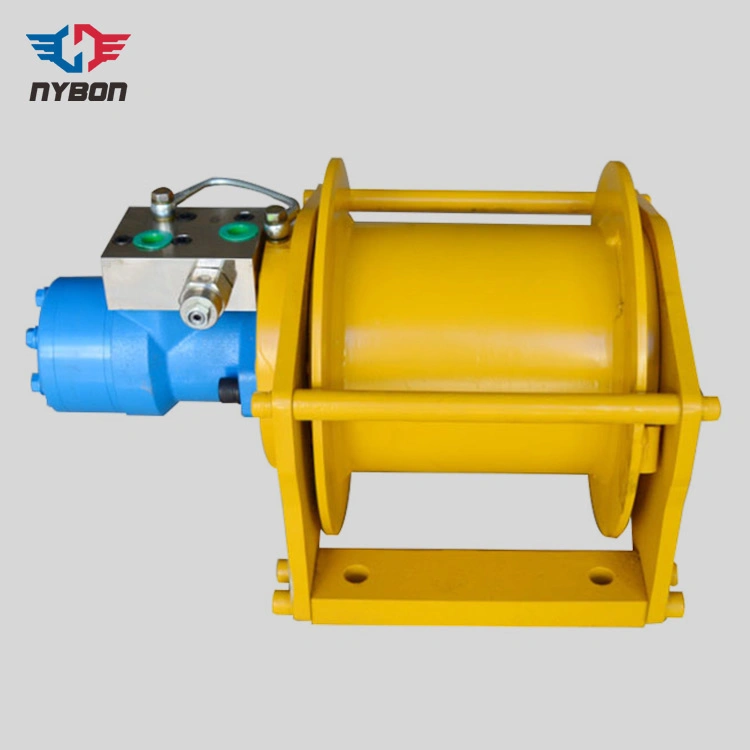 Small Light Duty 1t Hydraulic Winch for Lifting