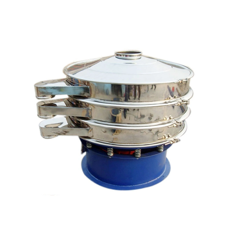 Industrial Sieve Machine Double Deck Stainless Steel Vibrating Screen Food Rotary Vibrating Screen Price Sifter Separator