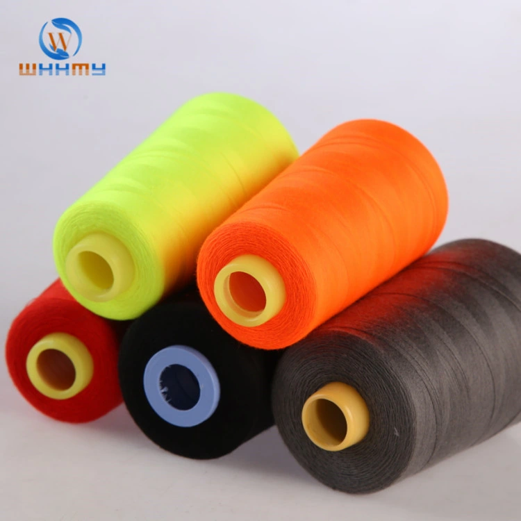 Free Samples Various Colors 100% Polyester Spun Yarn Sewing Thread Baby Cone for Sewing with Satisfied Quality Knotless,Low Fairiness,High Strength,High Twist