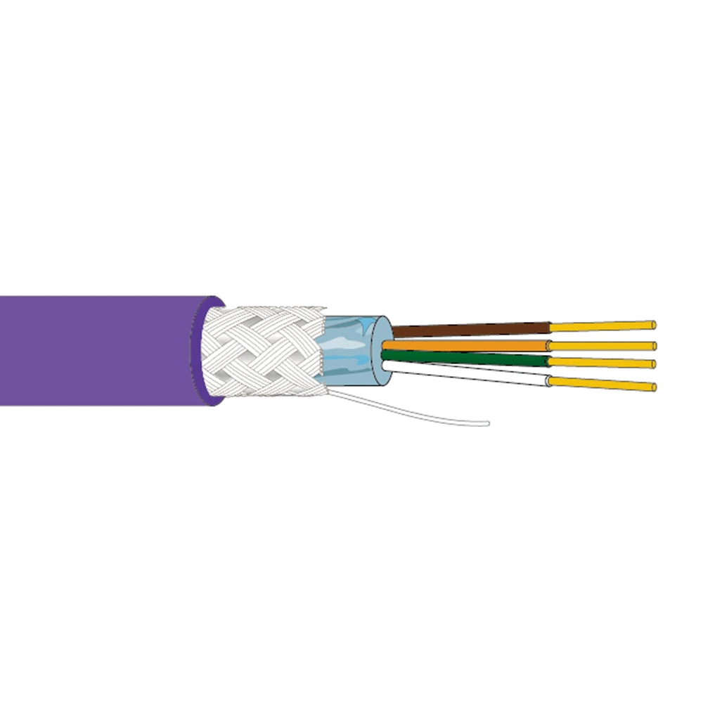 Fieldbus Cable Can Bus Cable Data Cable PVC Control Cable Network Cable 1X2X22AWG for Data Transmission Connector