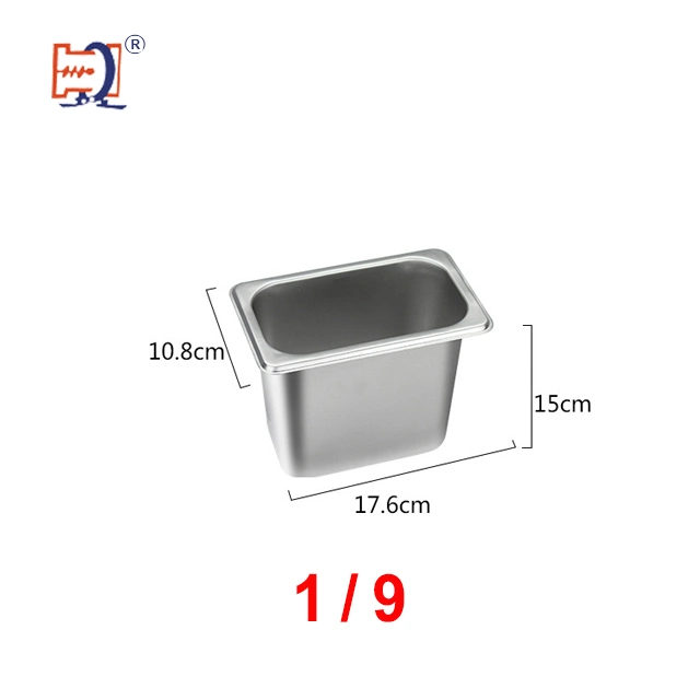 Restaurant Hotel Supplies Plastic Polypropylene 2/4 PP Gn Storage Container 6*6 Food Pan Container