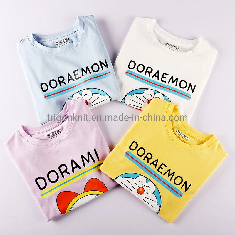 Wholesale Girls Very High Quality Cute Tee Girl's Shorts Sleeved T-Shirts Fashion Tops