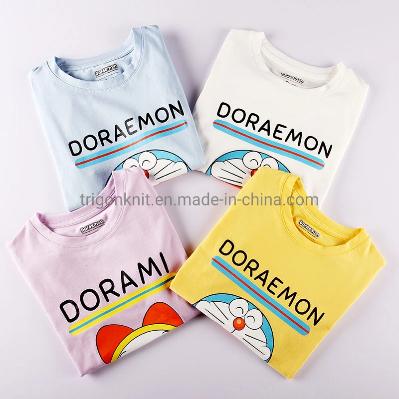 Wholesale/Supplier Girls Very High quality/High cost performance  Cute Tee Girl's Shorts Sleeved T-Shirts Fashion Tops