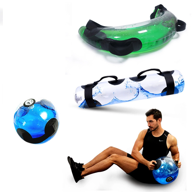 Home Gewichtheben Bodybuilding Gym Sport Fitness Runde Aqua Ball Wasserbeutel