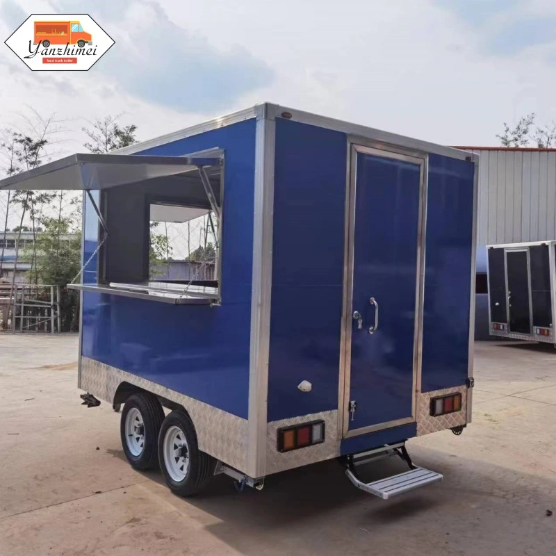 Mobile Catering Trailer Fashion Design Pizza /Hotdog Food Truck for Sale