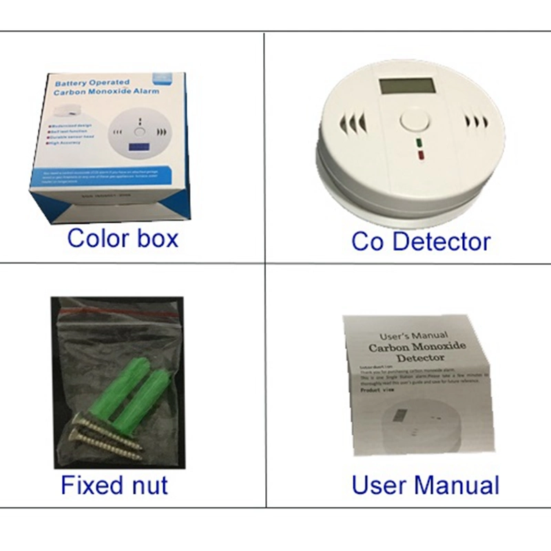 Auto Carbon Monoxide Sensor with LCD Display