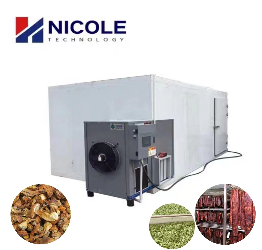 Industrial Commercial Stainless Steel Food Dehydrator Machine Heat Pump Drying Oven