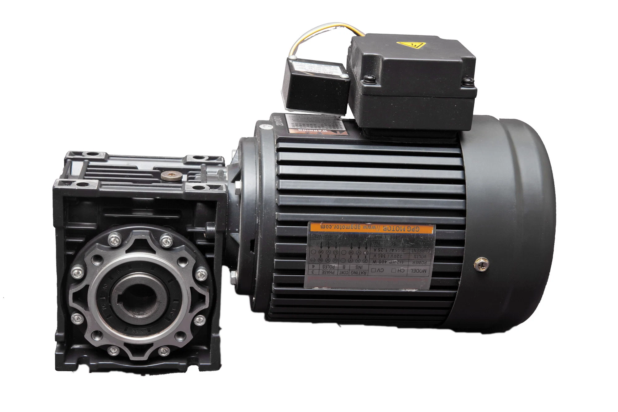 5rk60CF/Gmrv050uz-75 Turnstiles Gear Motor with Vtv AC Gear Motor 90mm 60W with Turbine Gearbox Gmrv050