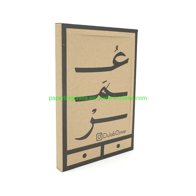 Wholesale Single Black Eco-Friendly Kraft Paper Packing Corrugated Boxes