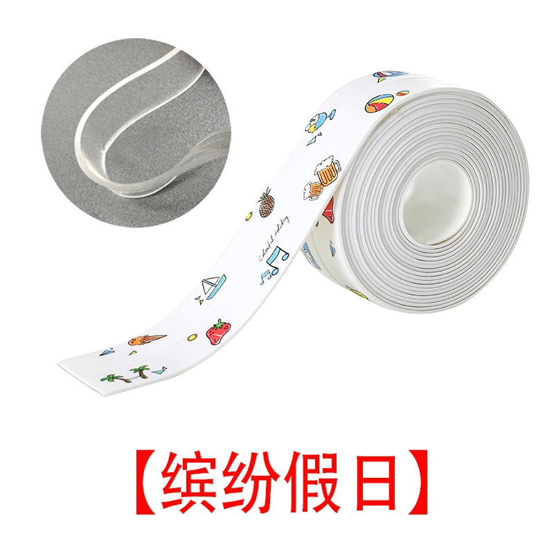 Butyl Glue Self-Adhesive Tape with Radian, Caulk Strip Trim Tape (38mm)