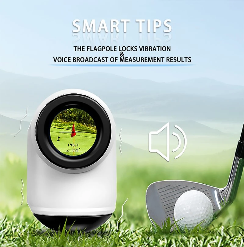 Widely Popular Used in Golf Touring Hiking Transmissive LCD Golf Rangefinder