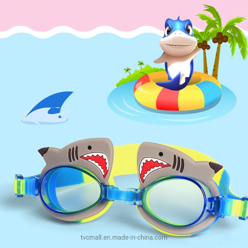 Enfants lunettes de natation verres anti-buée verre transparent pour enfants