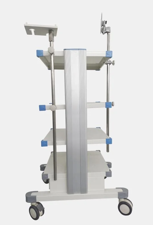 Hospital Medical Camera Display Mobile Trolley Cart