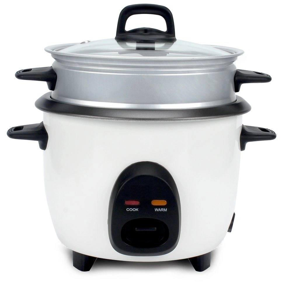 Home Appliance Small Drum Electric Rice Cooker Glass Lid Steamer with CE CB GS RoHS Certificate 0.6/1/1.5/1.8/2.2/2.8L