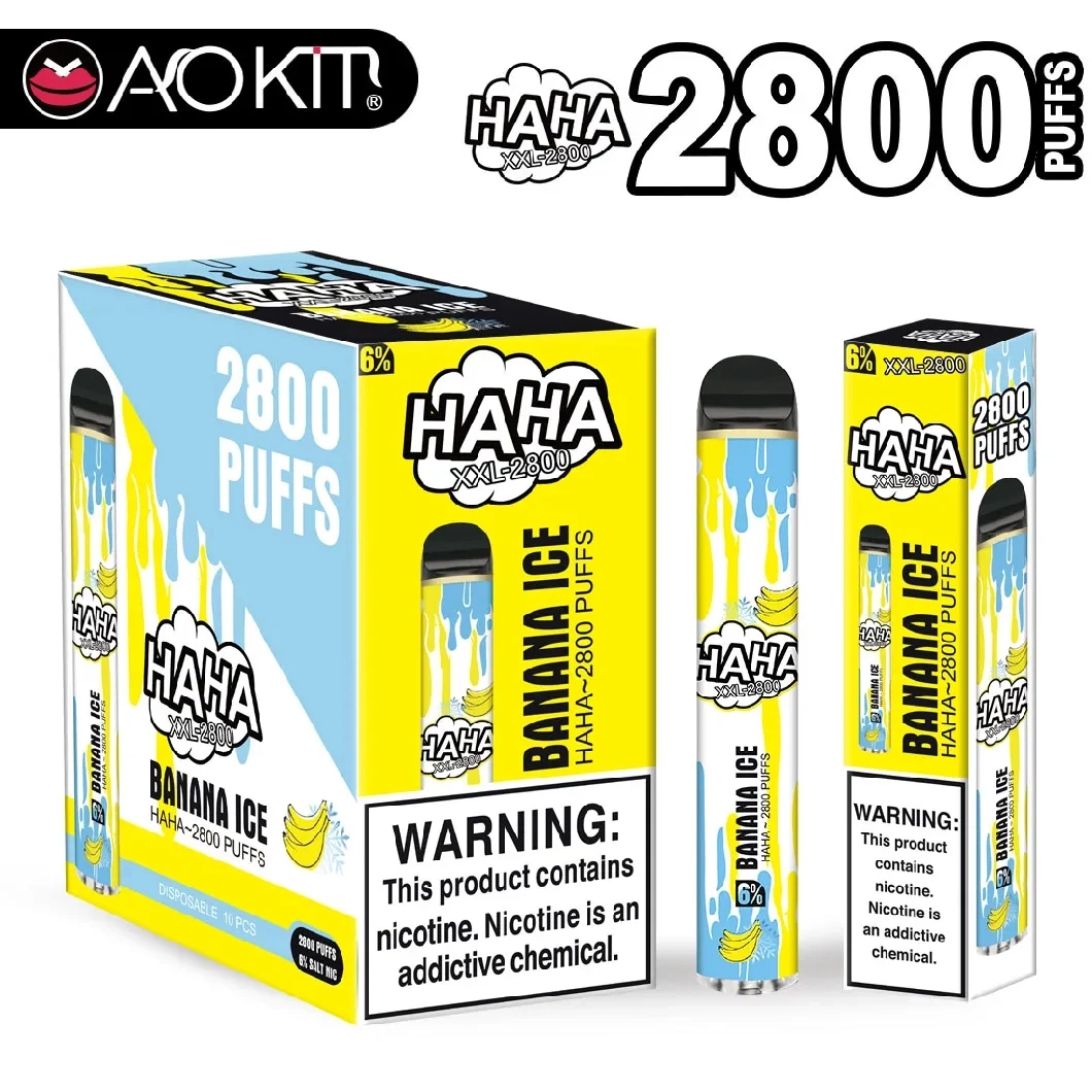 شريط لافي 2800puff سعر الجملة Disposable Vape القلم المغناطيسي الحفاضات شاحن بطارية إلكترونية E-Cigarette ECig للحوابير لعصائر Relx RDA Packa