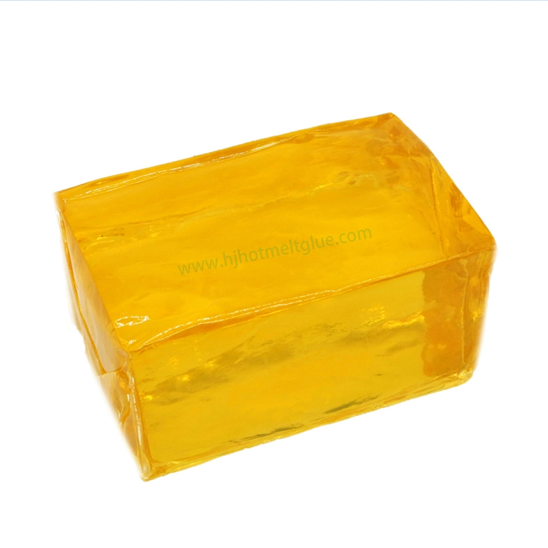 Yellow Psa Hot Melt Glue Adhesive for Velcro Nylon Self-Adhesive Use for Automatic Car Floor Mat