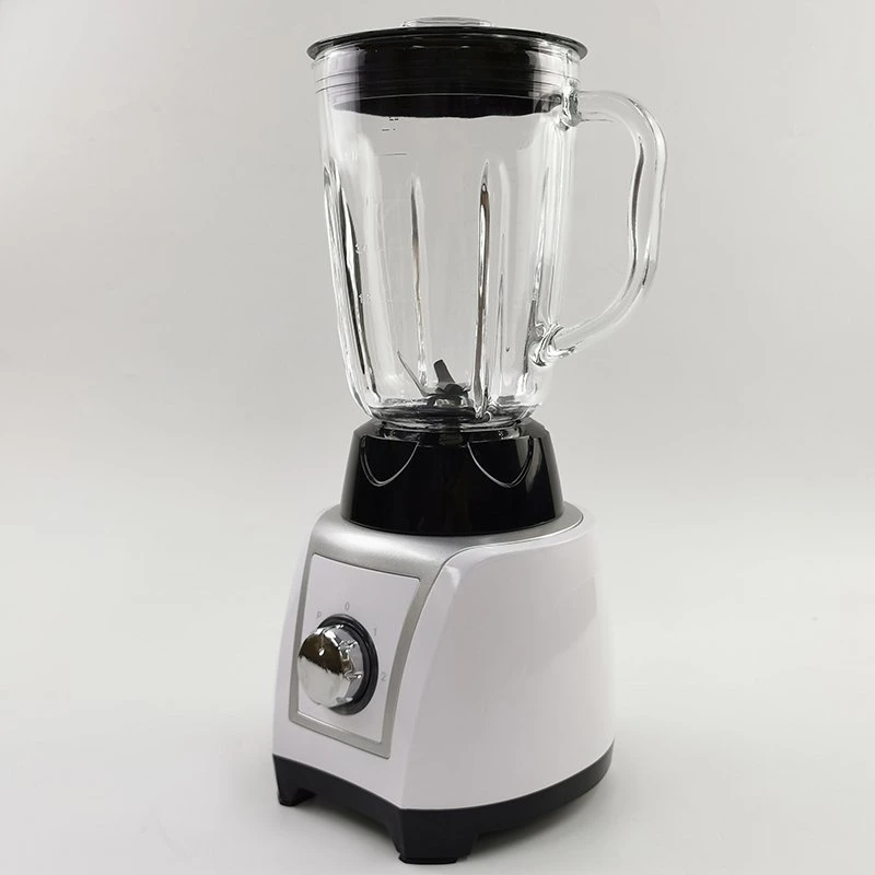 CE, CB, ETL, GS approuvé 550W 3 vitesses Blender centrifugeuse Food Processor avec LED la lumière de fond amovible couvercle verre trempé Jar Rangement du cordon Rangement du cordon