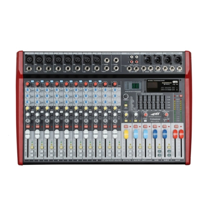 New Arrival Mr Series Audio Mixer with DSP Mr-12fx