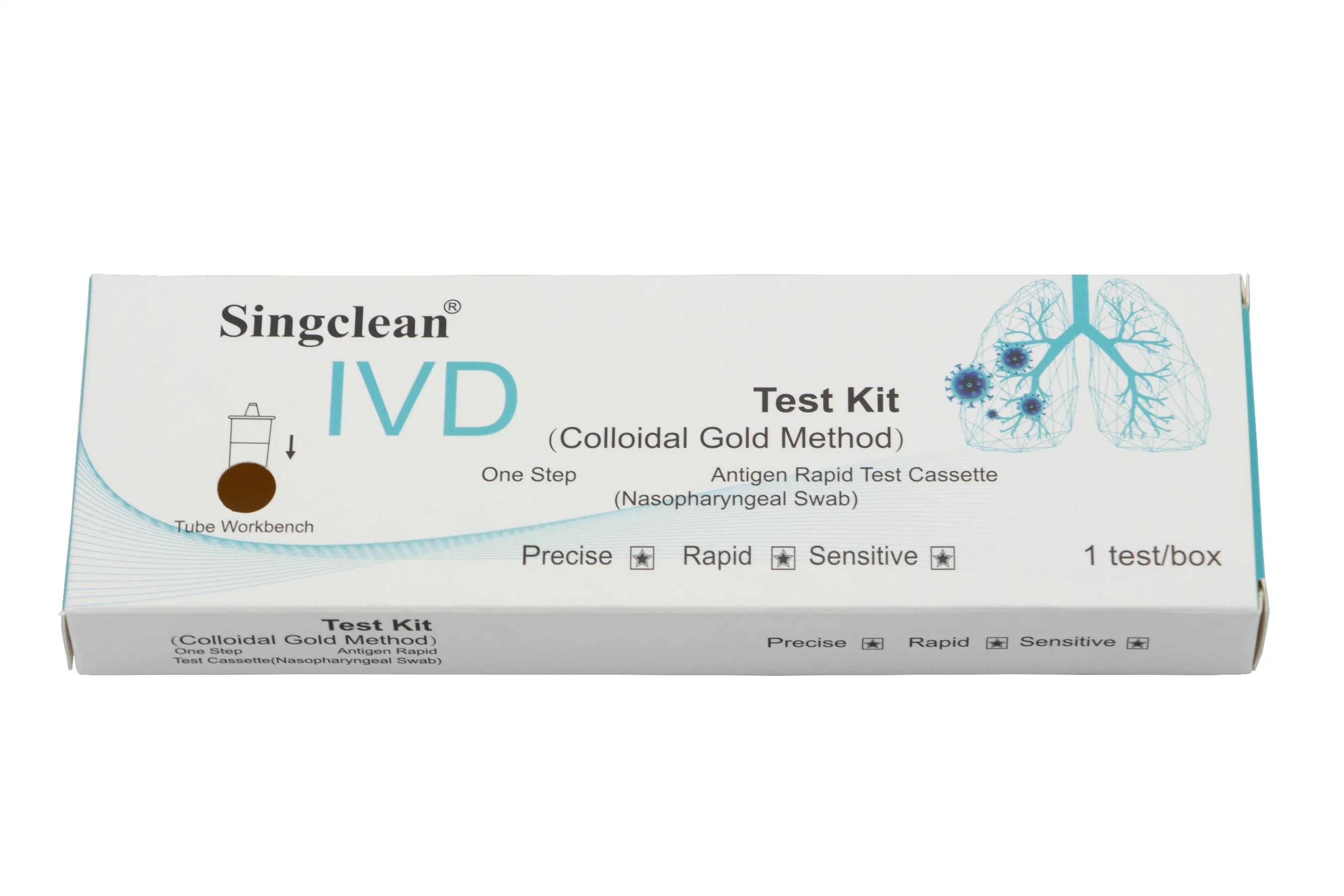 Novel Antigen Rapid Diagnostic Test Kit Swab Test Antibody Blood Test