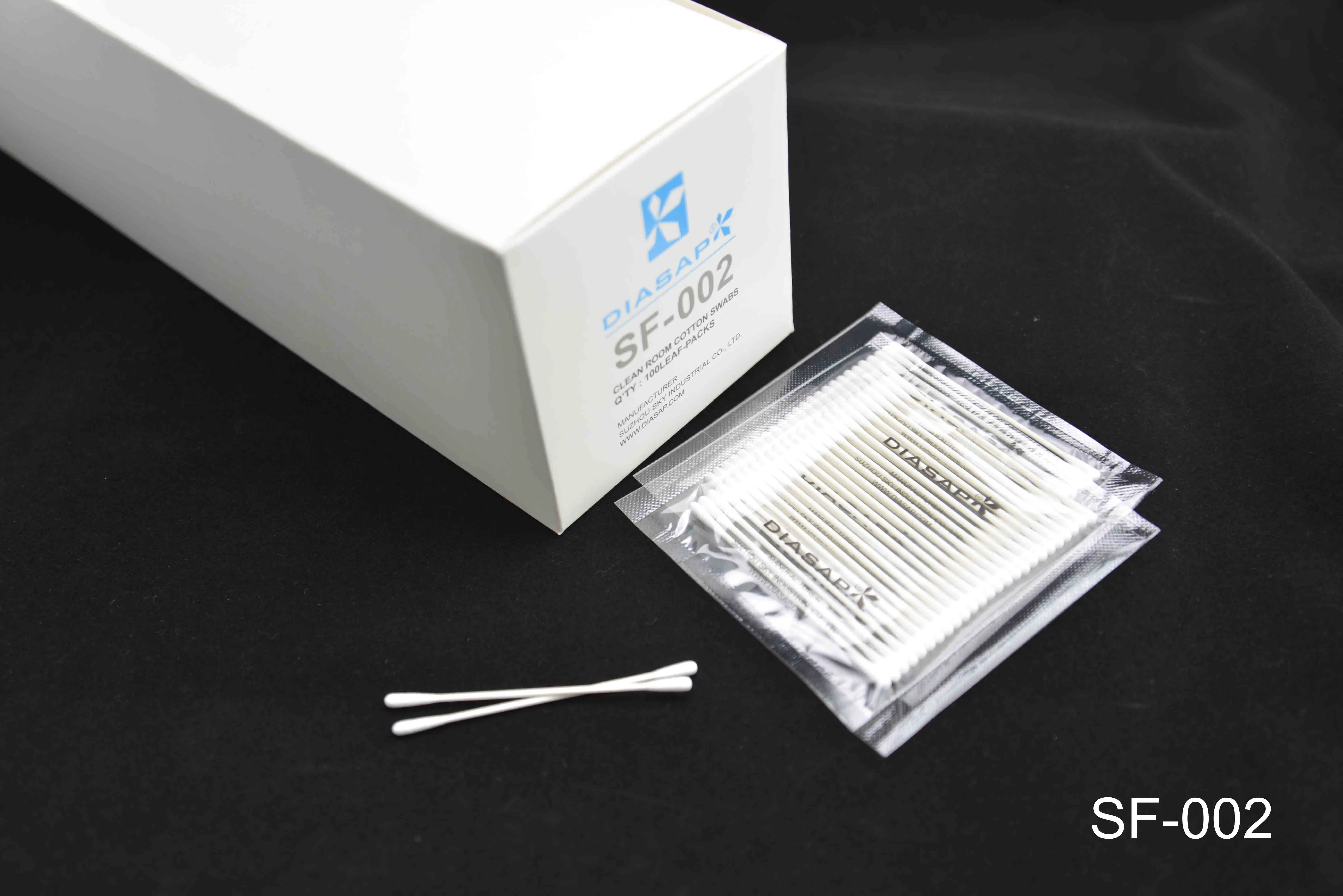 Round Tip Cotton Swab for Electronic Components Cleaning