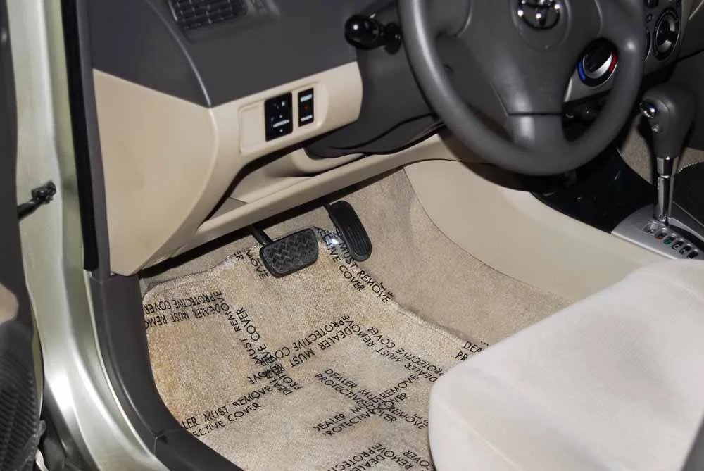 Adhesive Plastic Carpet Protector Film PE Protective Carpets Film Polyethylene to Protect The Car Floor