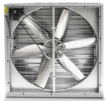 Ventilador de escape y sistema de almohadilla de enfriamiento para invernadero