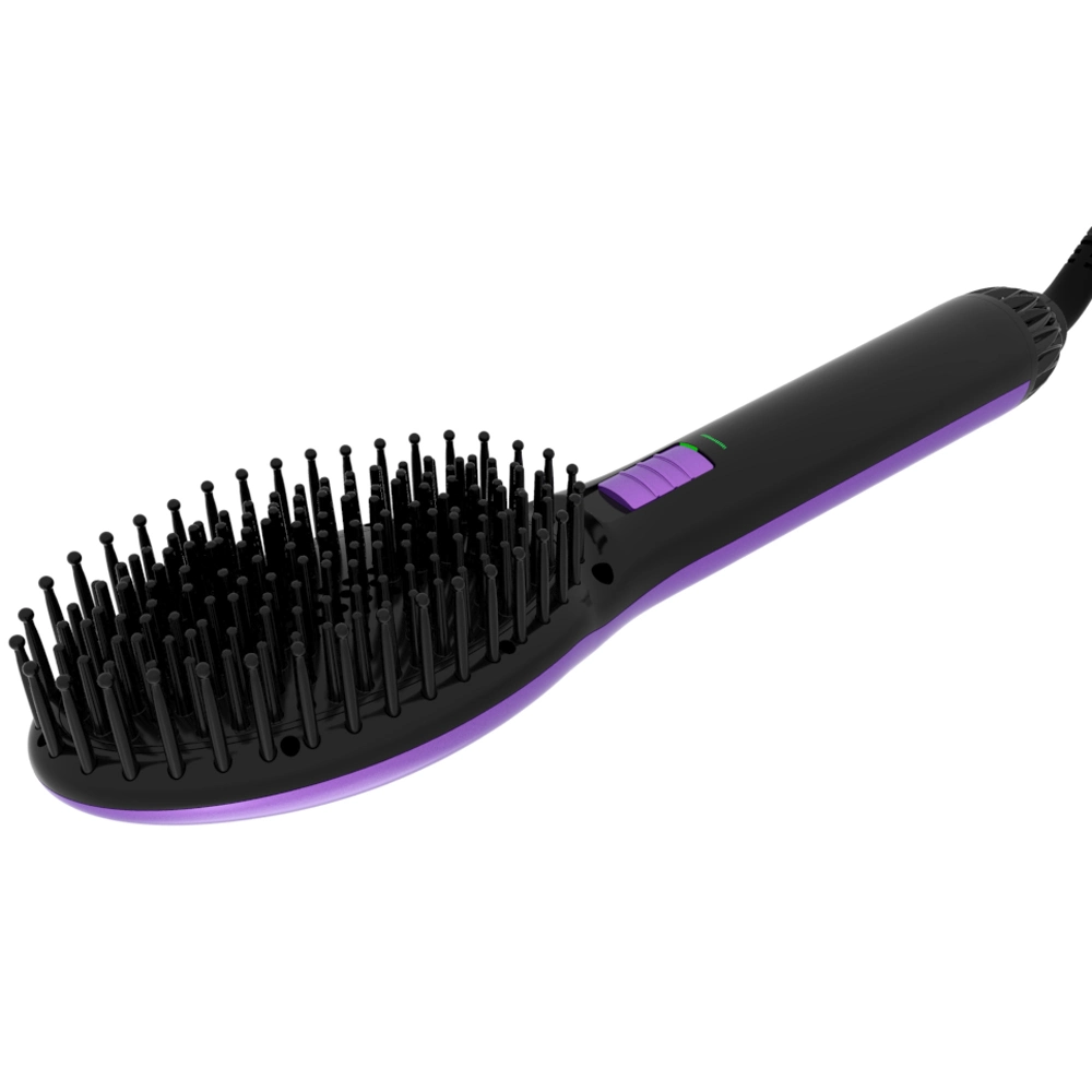 Chauffage PTC 100V 240V d'air chaud électrique pivotant brosse sèche-cheveux