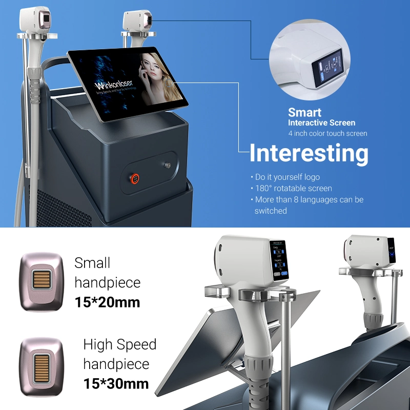 Best Selling High Power Intelligent 755 808 1064nm Diode Laser Hair Removal Lmachine